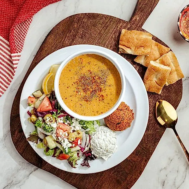 Golden Horn Soup Platter - Build Your Own